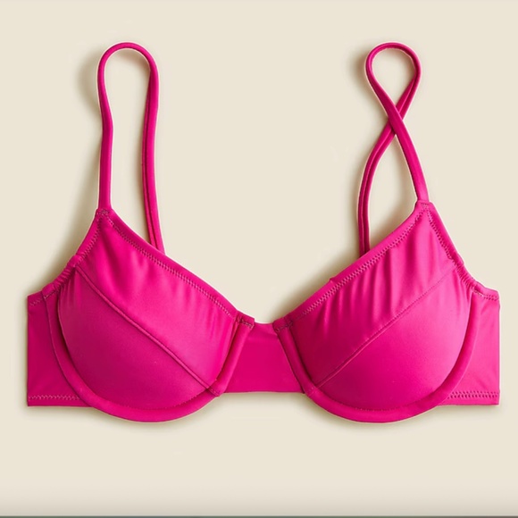 NWT J. Crew 1993 underwire bikini top - 32DD - Picture 1 of 5